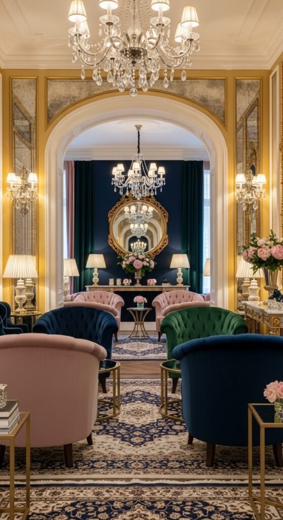 The Opulent Salon Entry