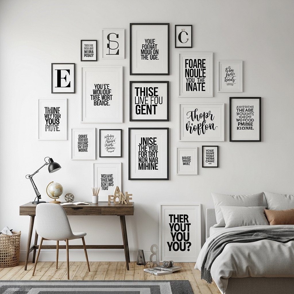 The Typographic Statement Wall