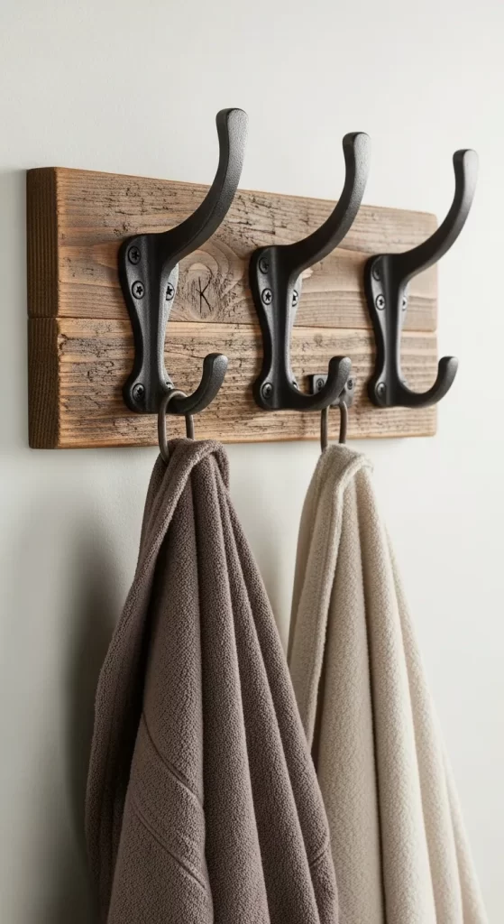 The Reclaimed Wood Hook Rack