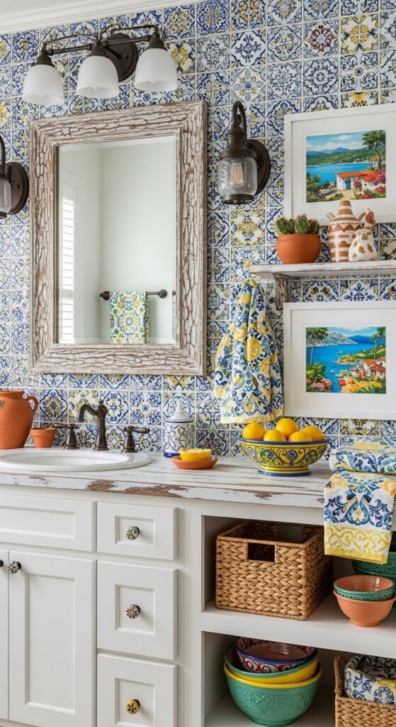 The Mediterranean Retreat Vanity