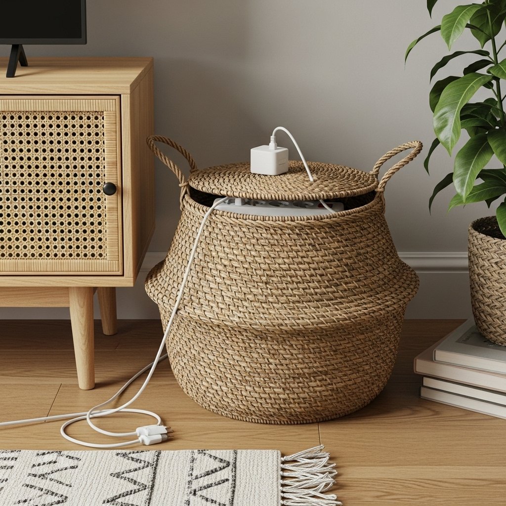 The Woven Charging Basket