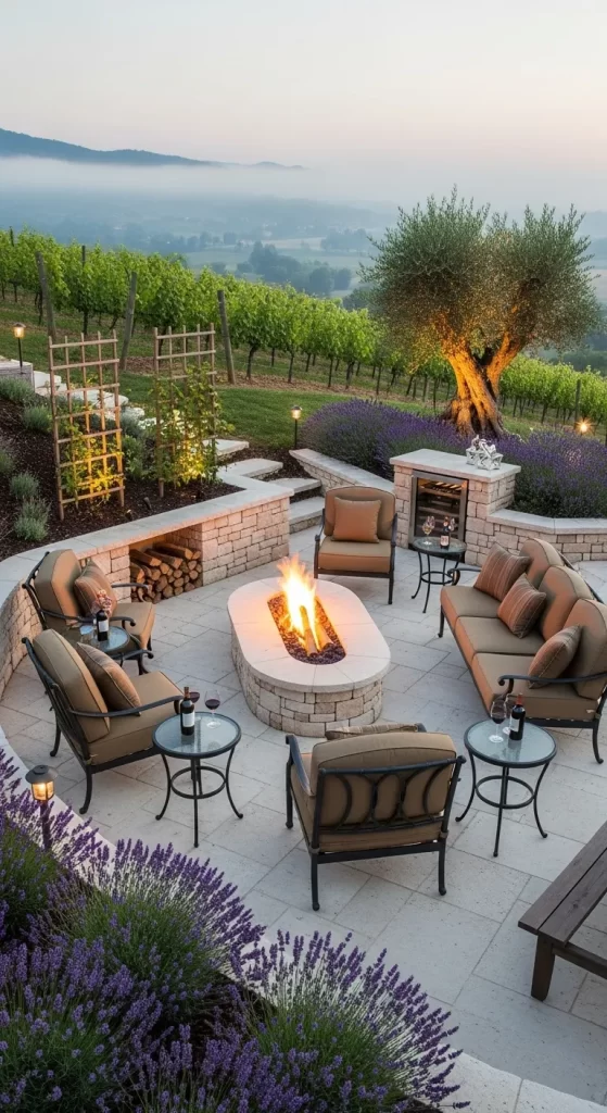 The Vineyard Vista Firepit