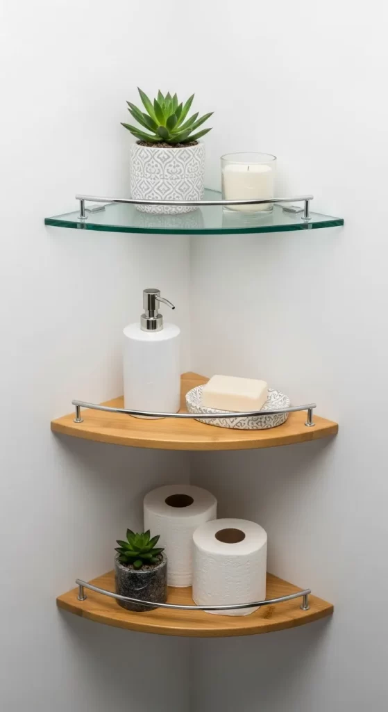 The Corner Shelf Trio