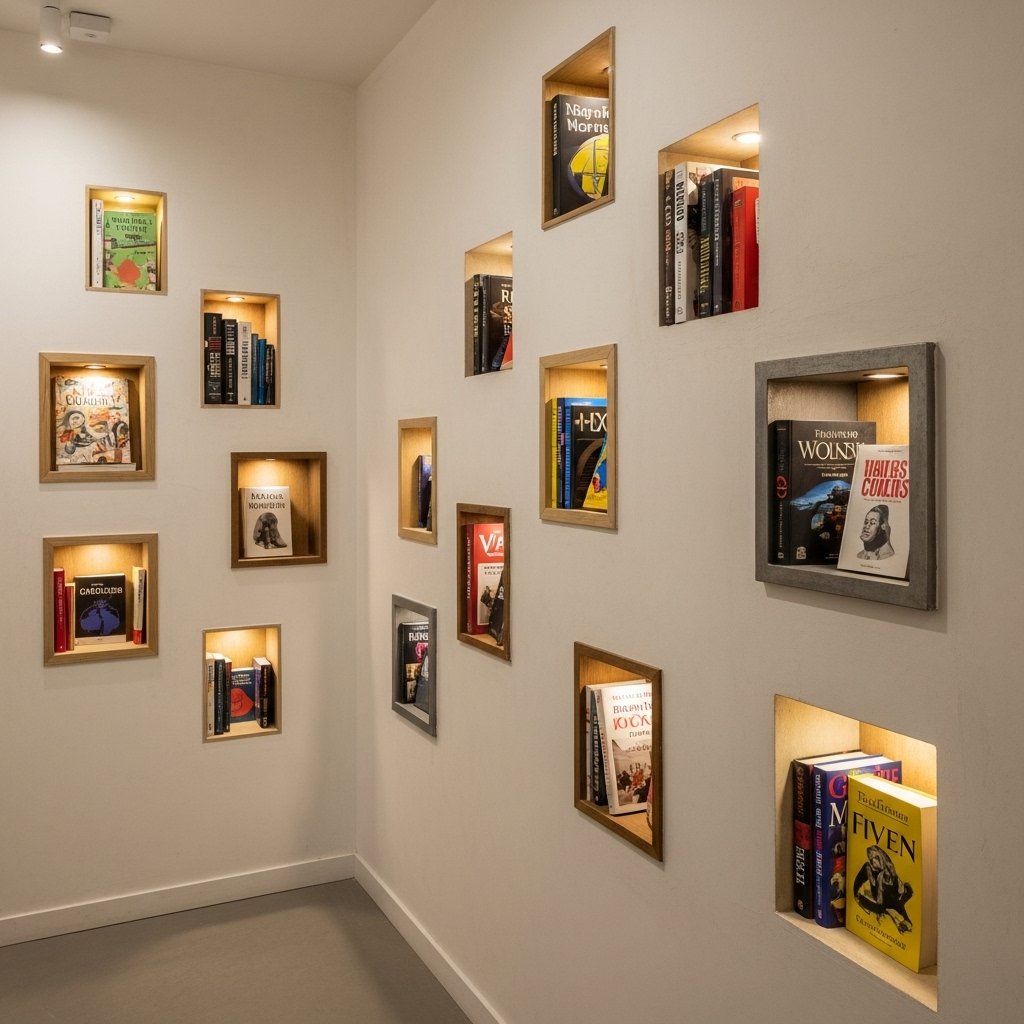 The Illuminated Wall Niches