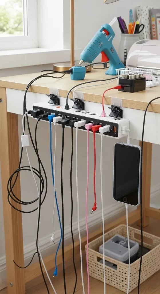 The Charging Station and Cord Control