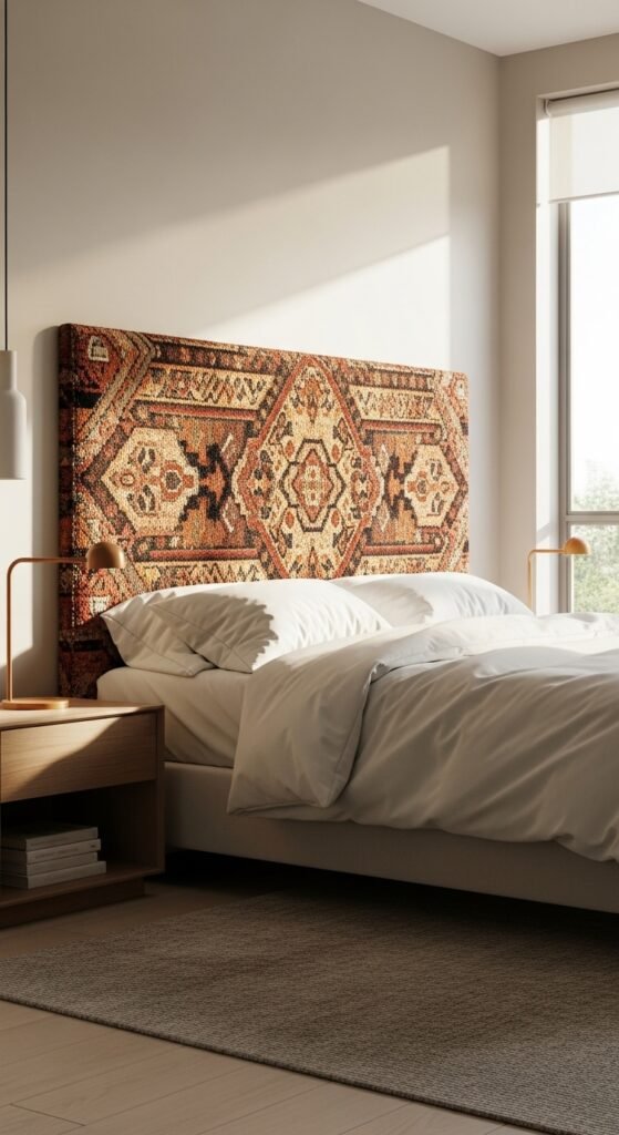 The Global Rug Art Headboard