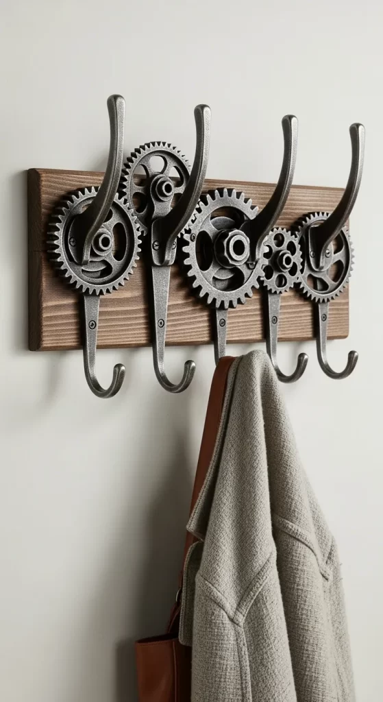The Gearhead Coat Rack