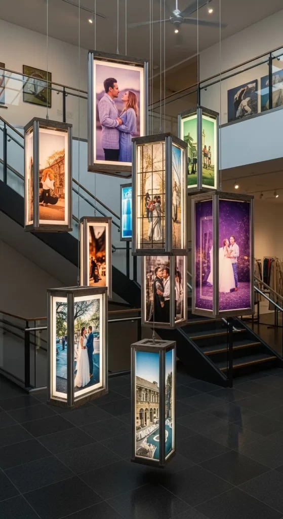 The Luminous Hanging Lanterns