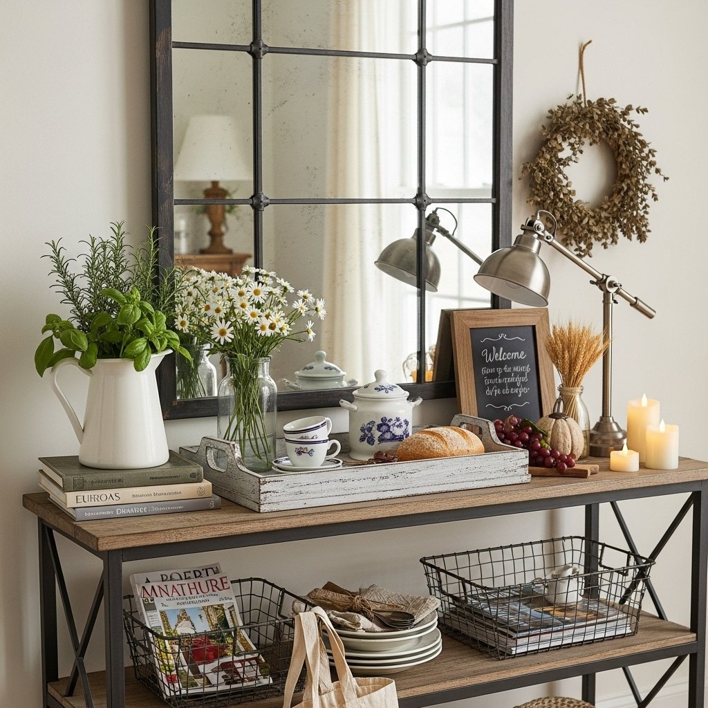 Farmhouse Charm & Rustic Comfort