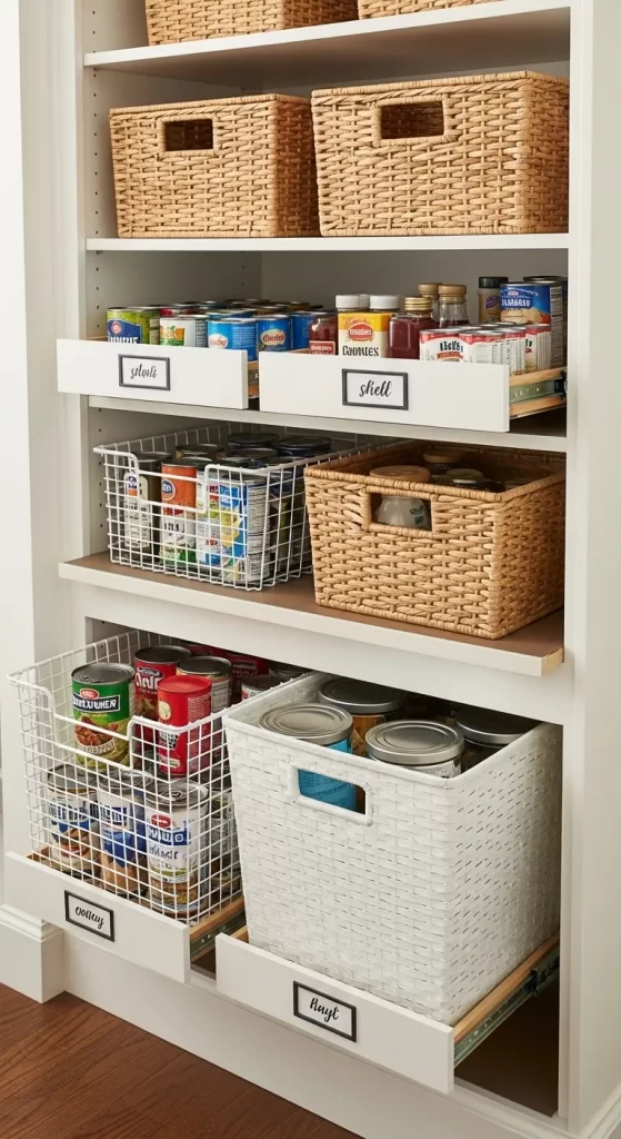 The Multi-Texture Pull-Out Pantry