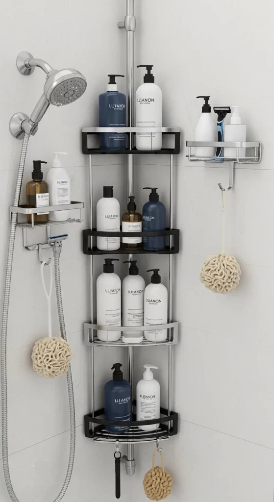 The Corner Shower Organizer
