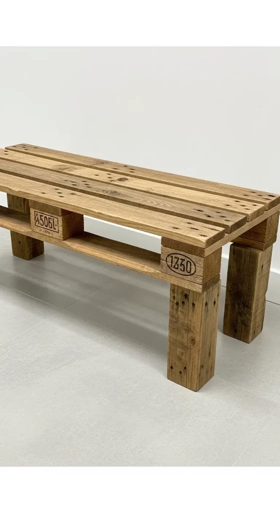 The Upcycled Pallet Bench