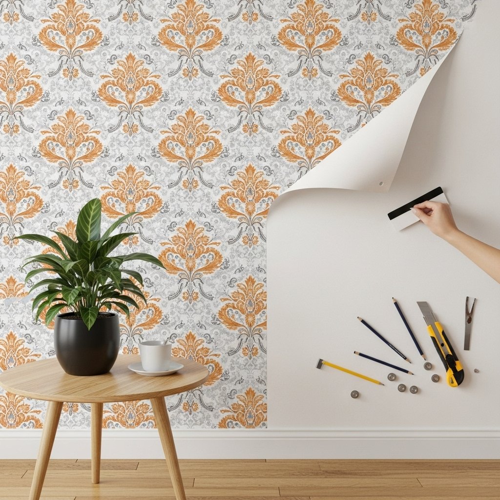 Removable Peel-and-Stick Wallpaper