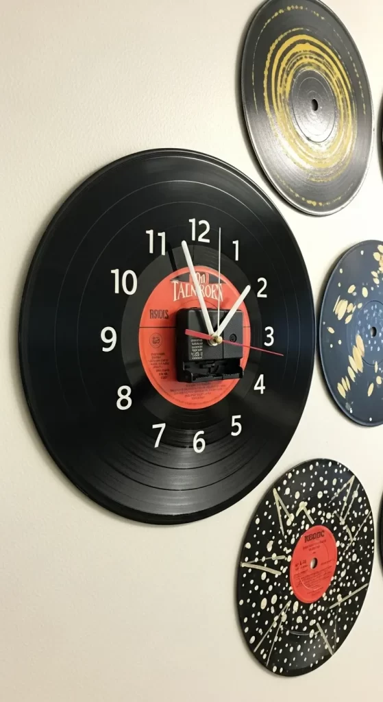 The Groovy Record Clock
