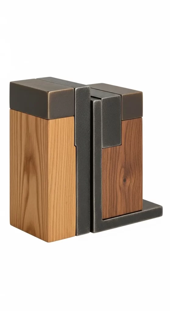 The Interlocking Industrial Bookends