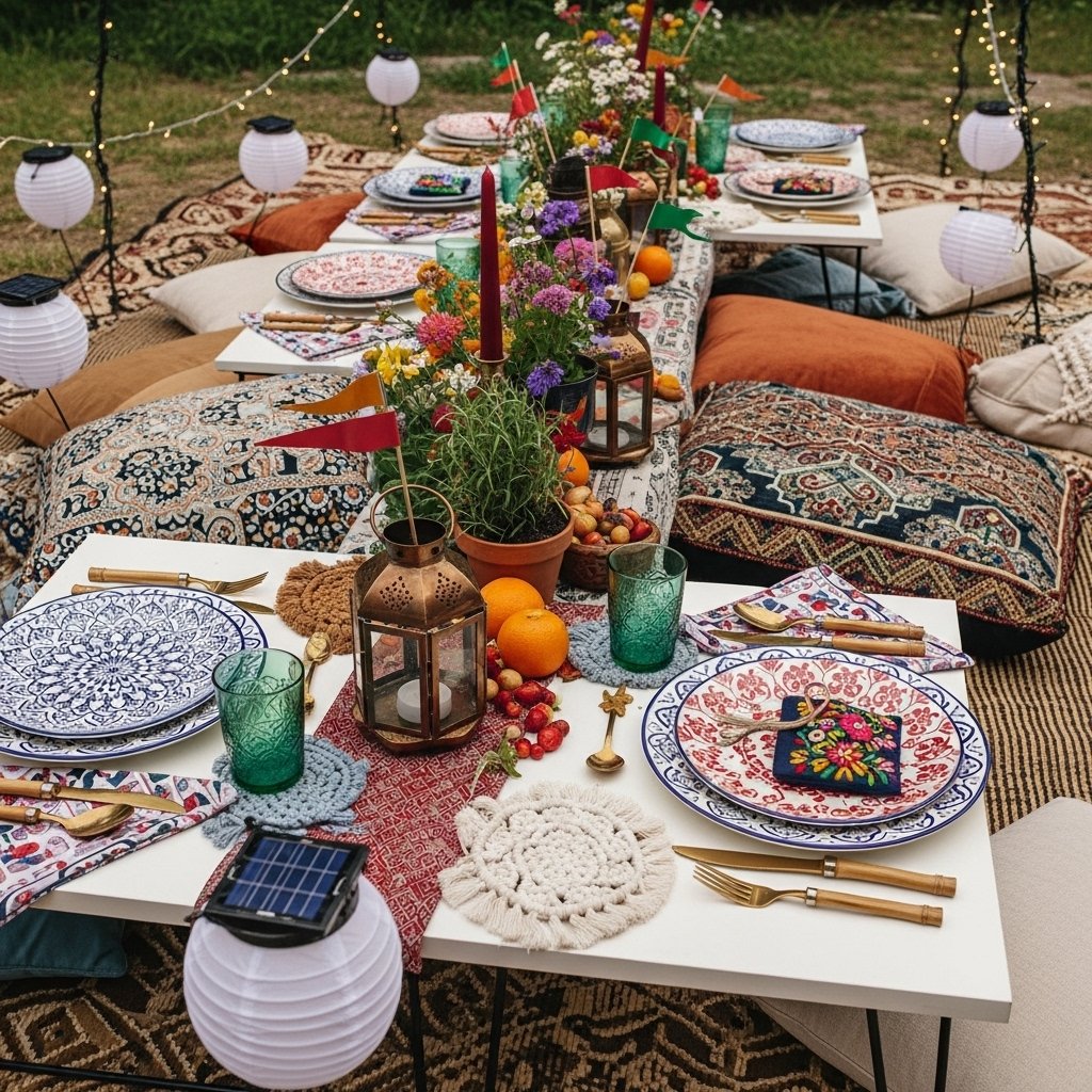 The Bohemian Garden Picnic