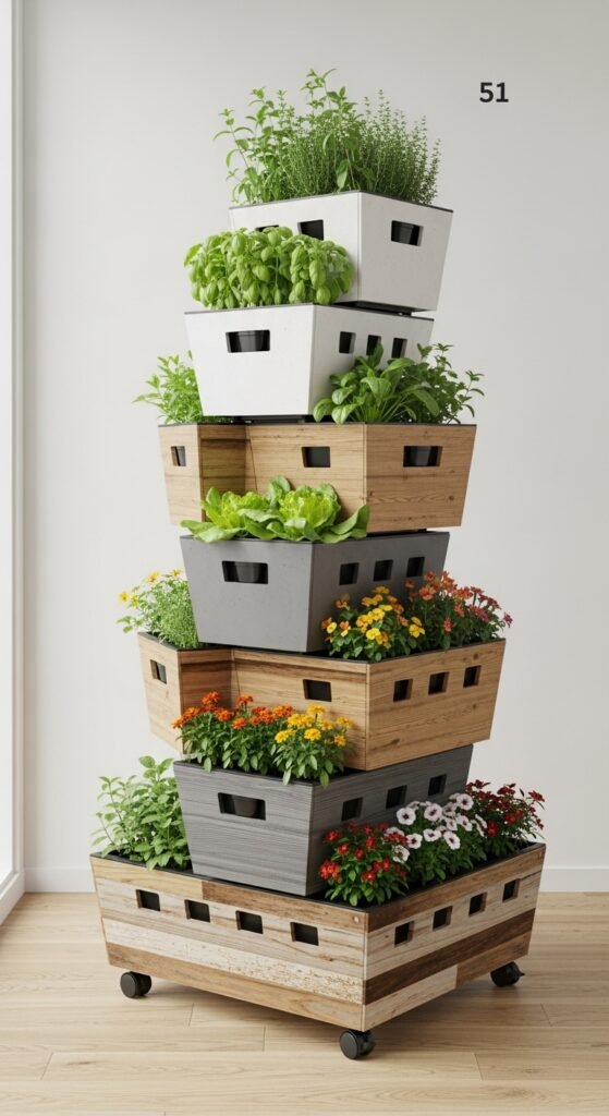 The Dynamic Vertical Planter Tower