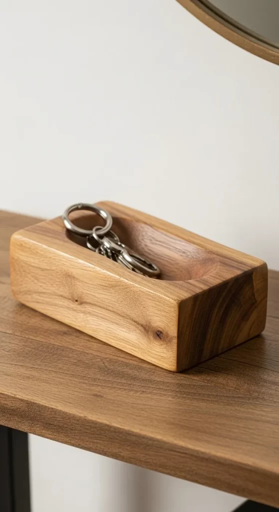 The Solid Wood Catch-All Tray