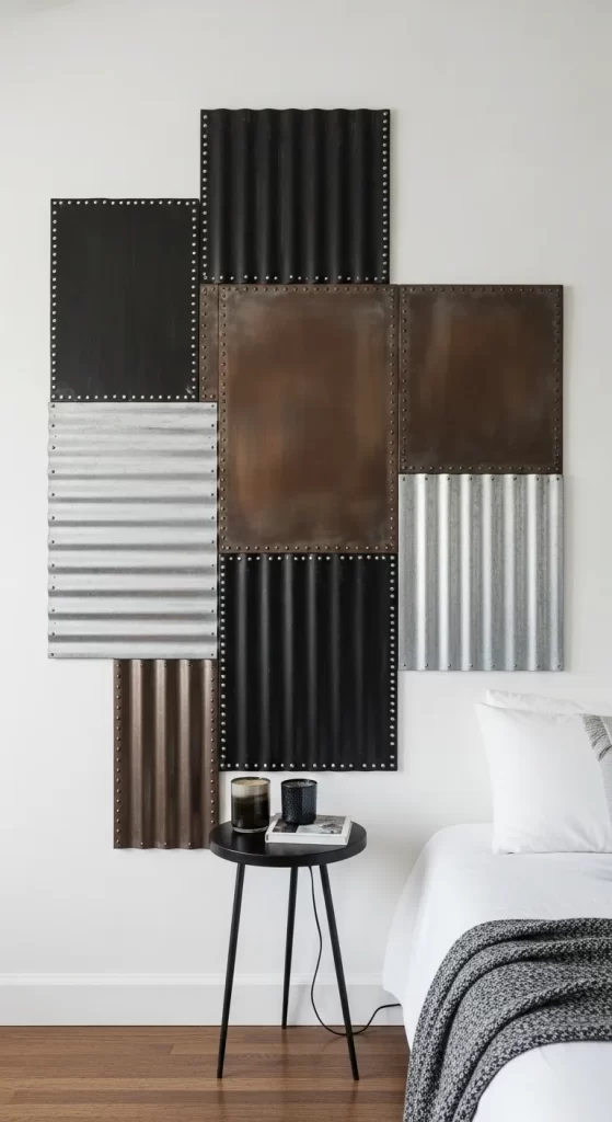 The Corrugated Metal Wall Art