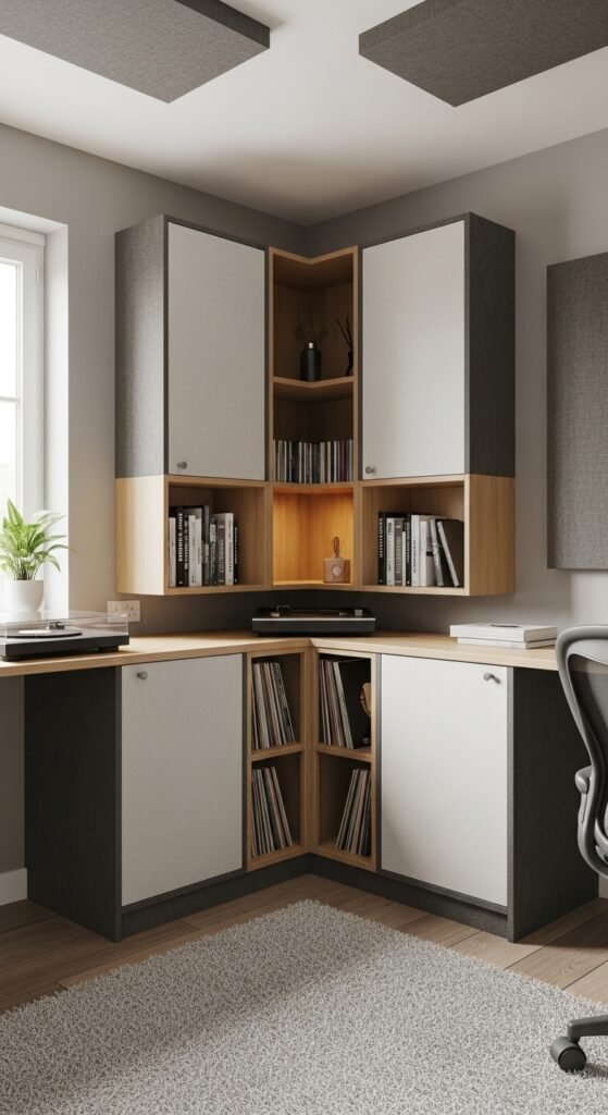 The Multi-Functional Corner Office