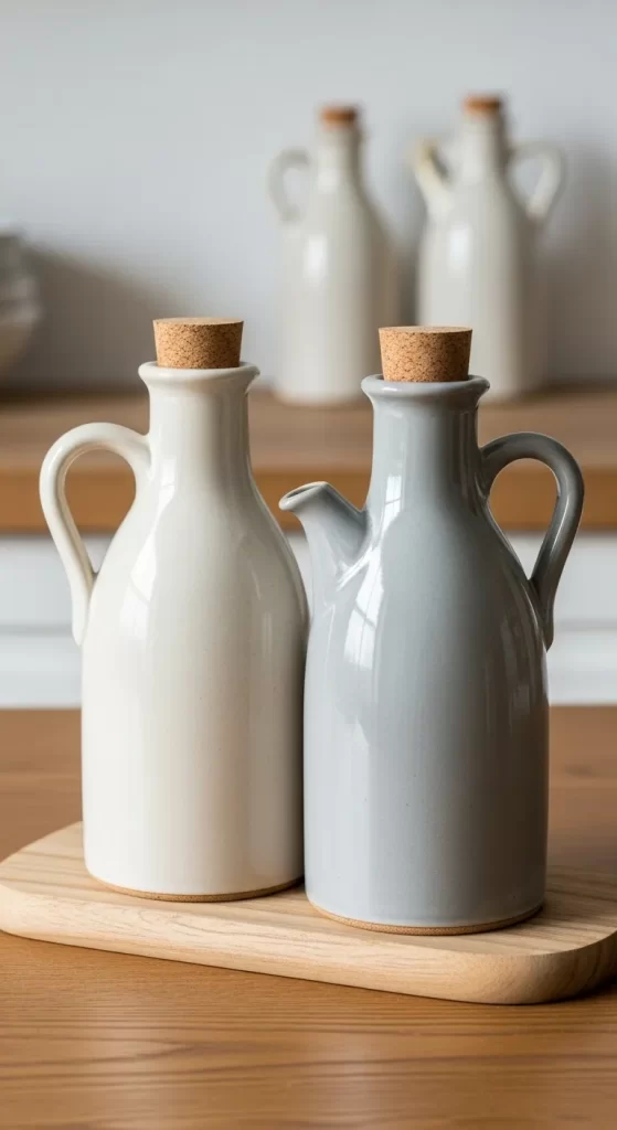 The Rustic Ceramic Oil Dispensers
