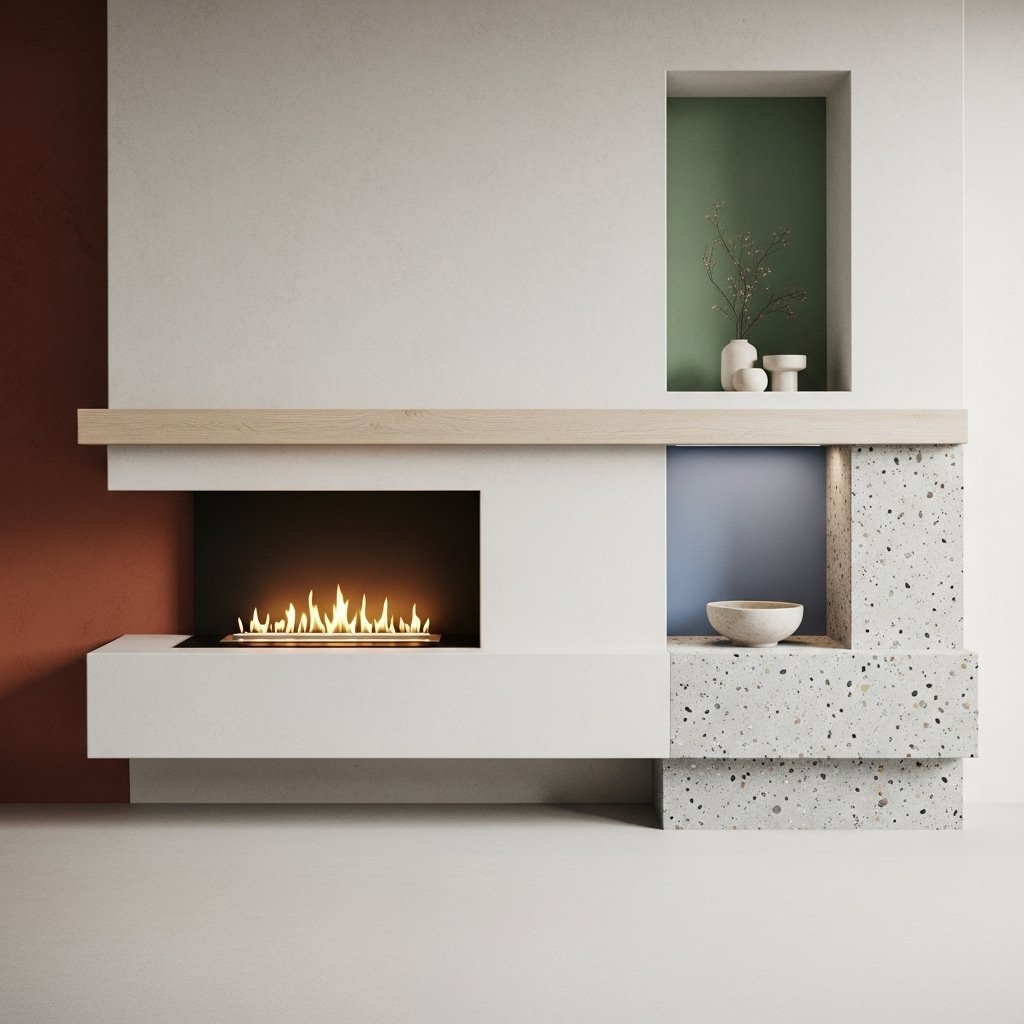 The Deconstructed Modern Hearth