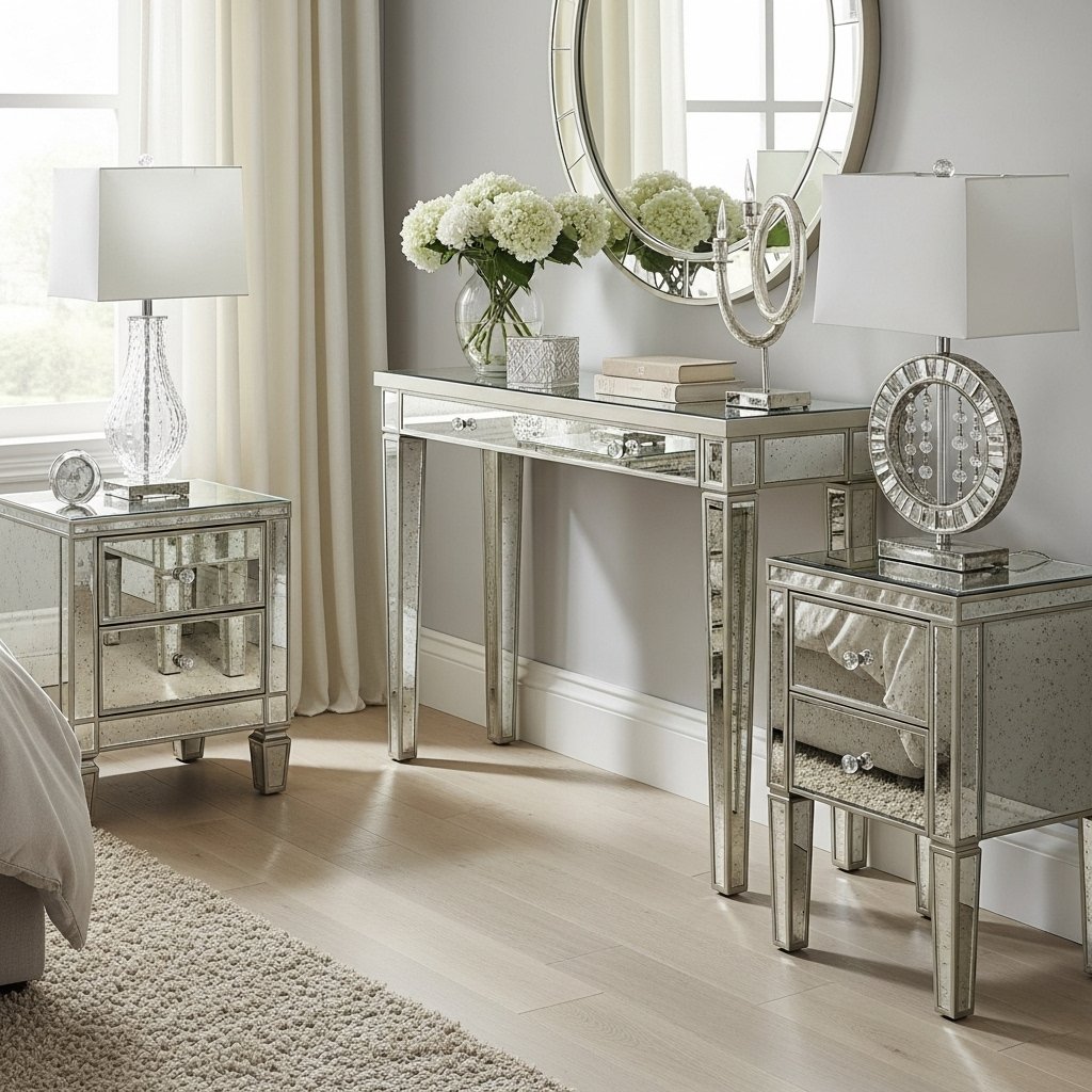 The Mirrored Furniture Ensemble