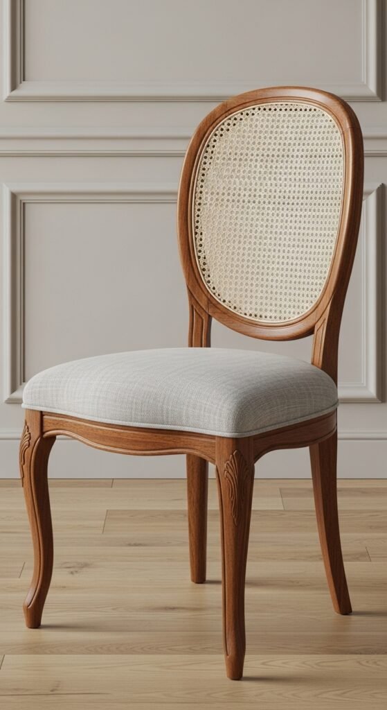The Louis XVI Cane Back Chair