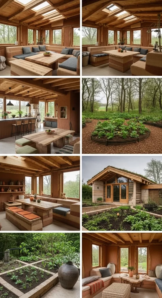 Earth-Friendly Home with Natural Textures