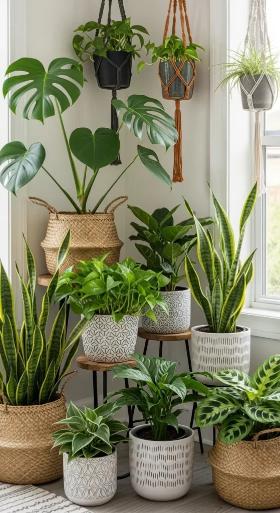 Living Room Jungle Corner