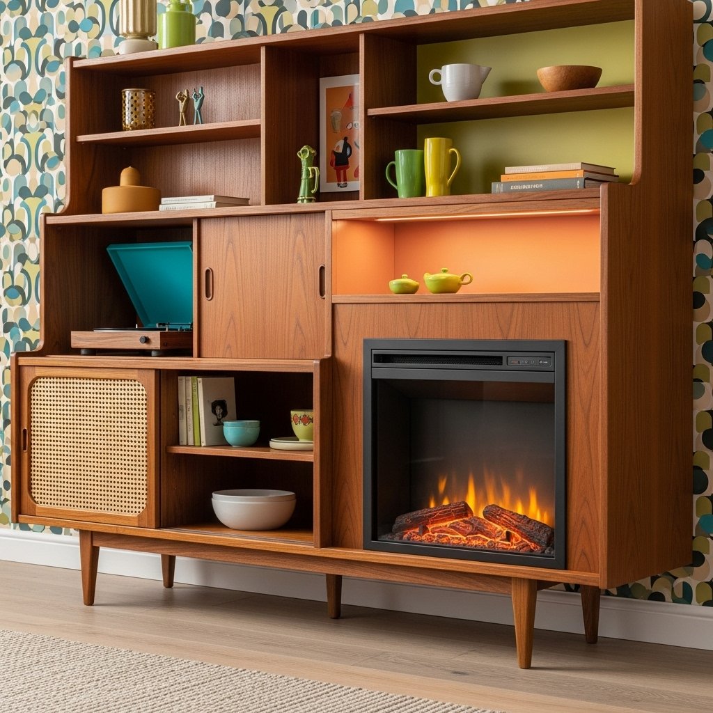 The Mid-Century Modern Cozy Hub