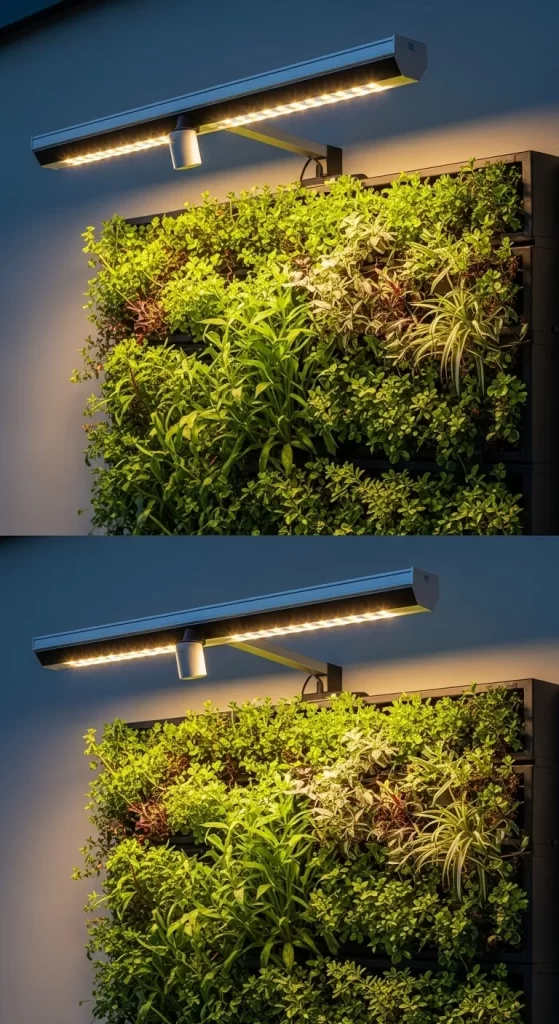 The Living Wall Luminosity