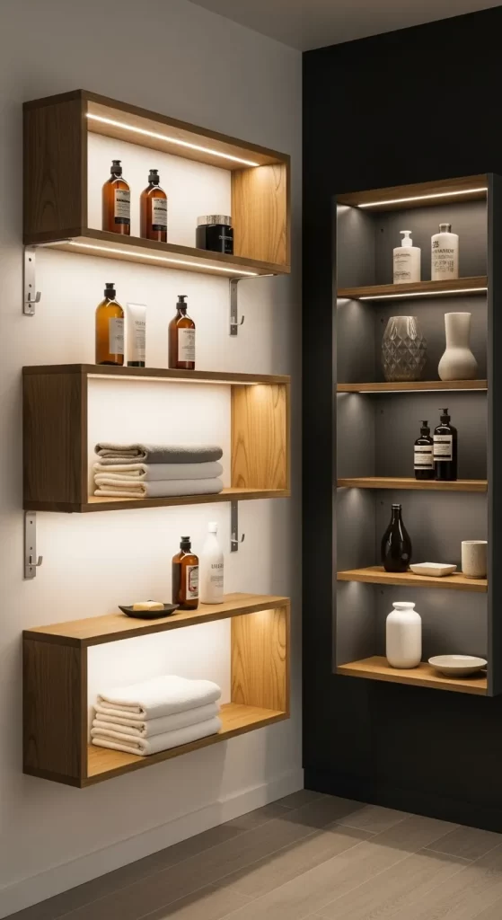 The Illuminated Wall Cubbies