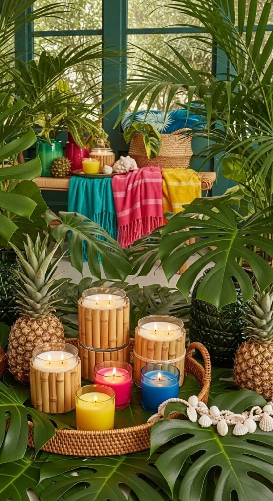 Tropical Oasis Candle Collection