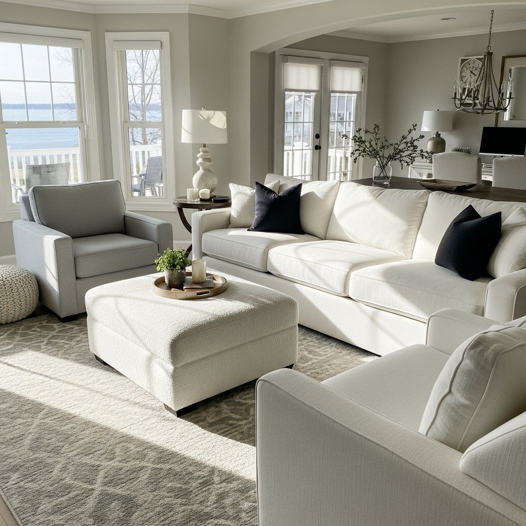 The Sun-Drenched Furniture Layout