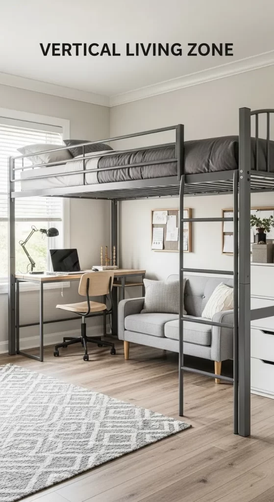 The Elevated Loft Living Solution