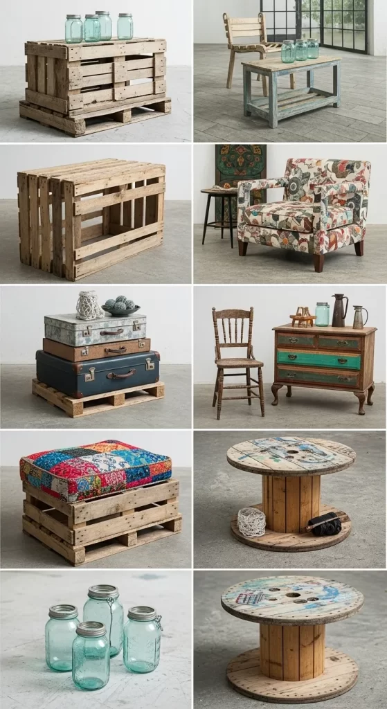 Creative Repurpose: Pallets and Spools