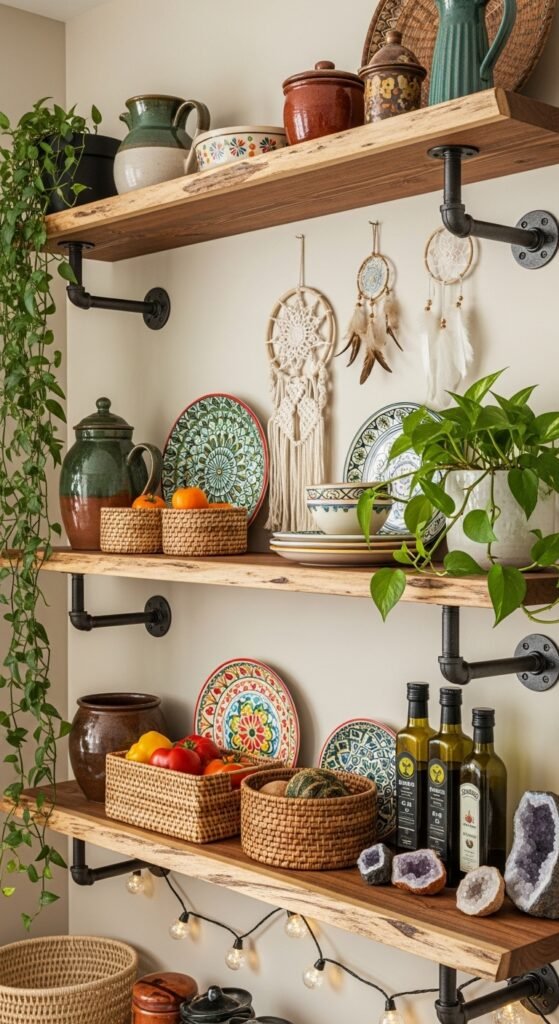 The Bohemian Earthy Kitchen