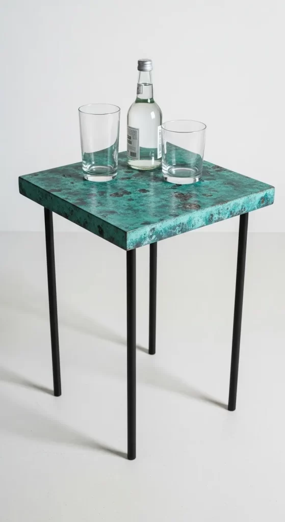 The Patina Edge Side Table