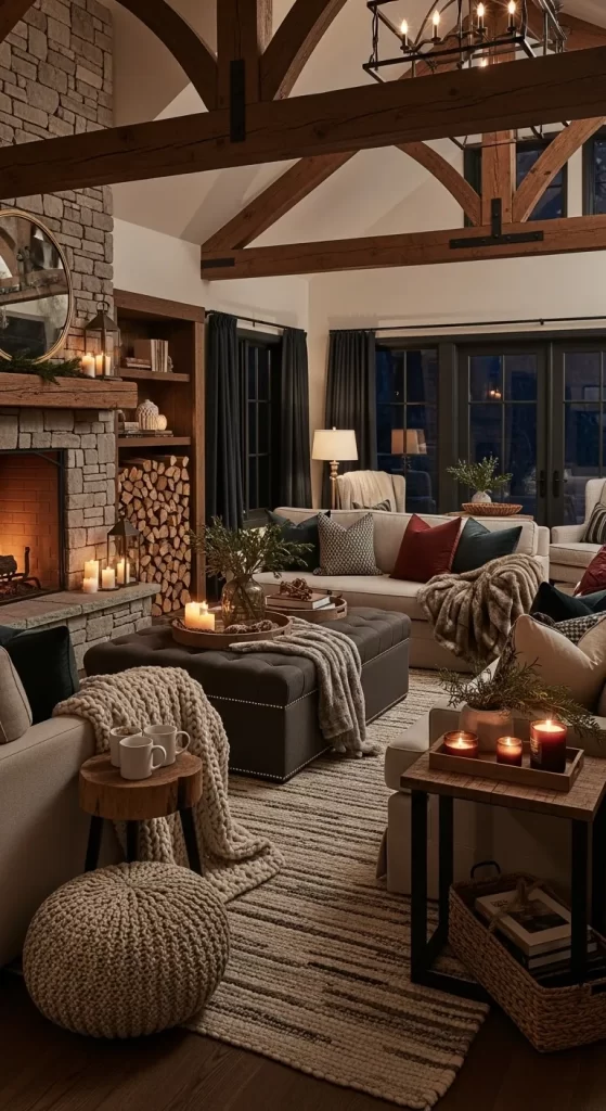 Cozy Winter Farmhouse Retreat