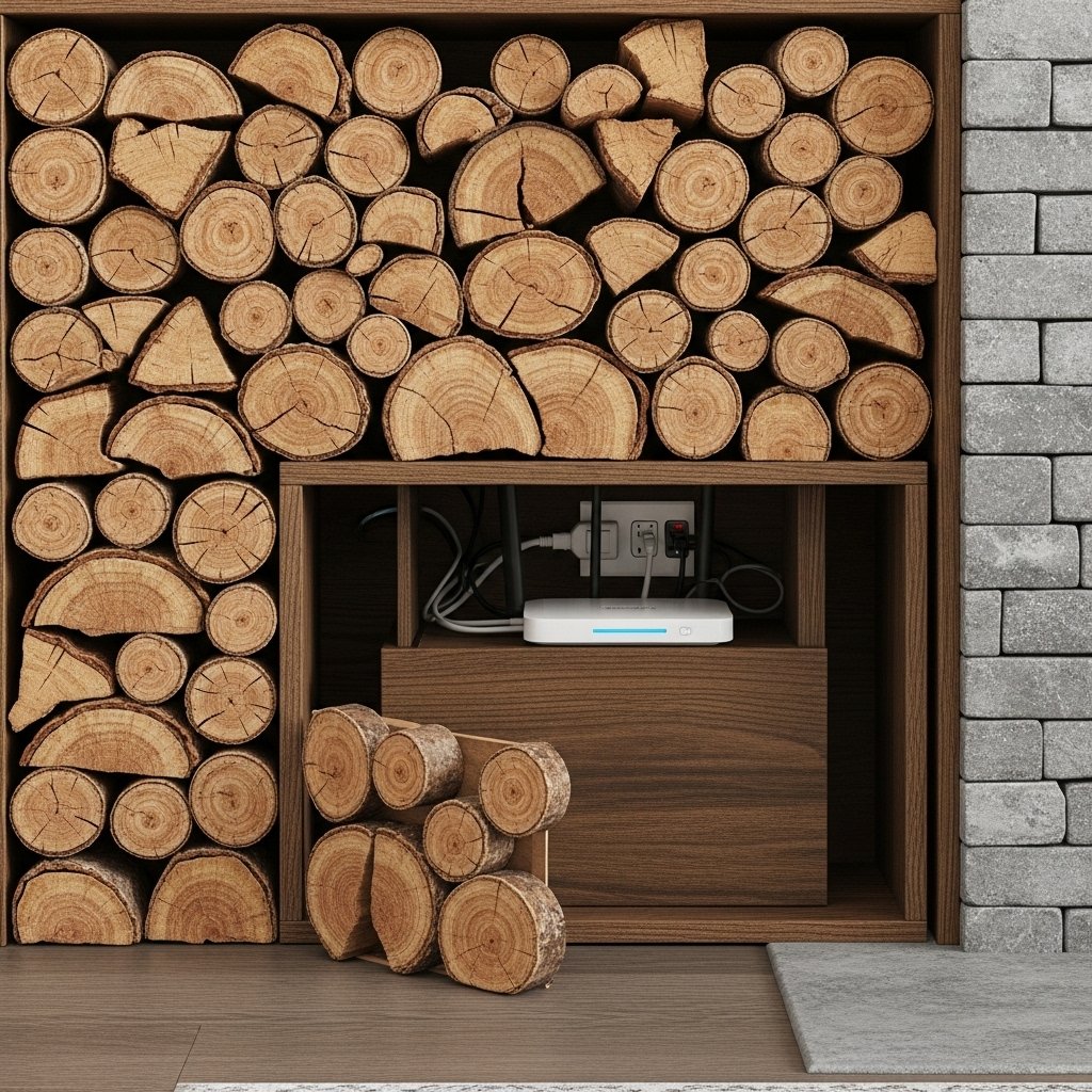 The Log Pile Tech Hideaway