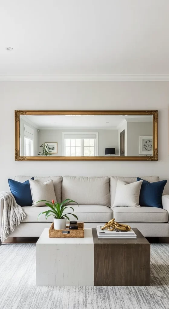 The Horizontal Sofa Mirror