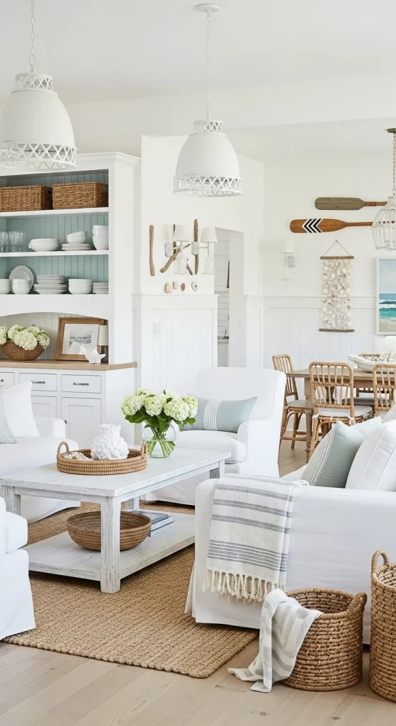 Bright Coastal Farmhouse Living