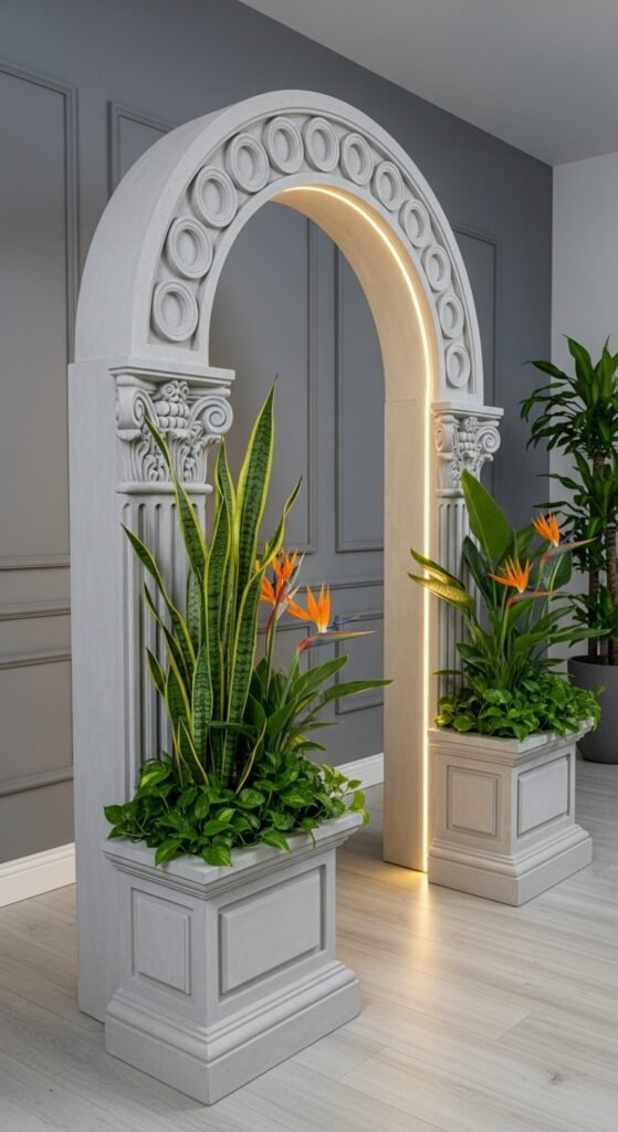 The Grand Archway Garden