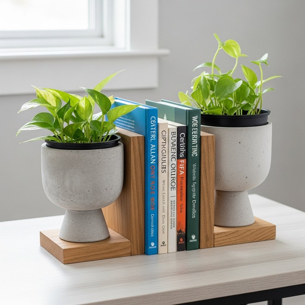The Planter Bookends