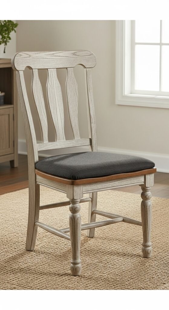 The Distressed Farmhouse Spindle Chair