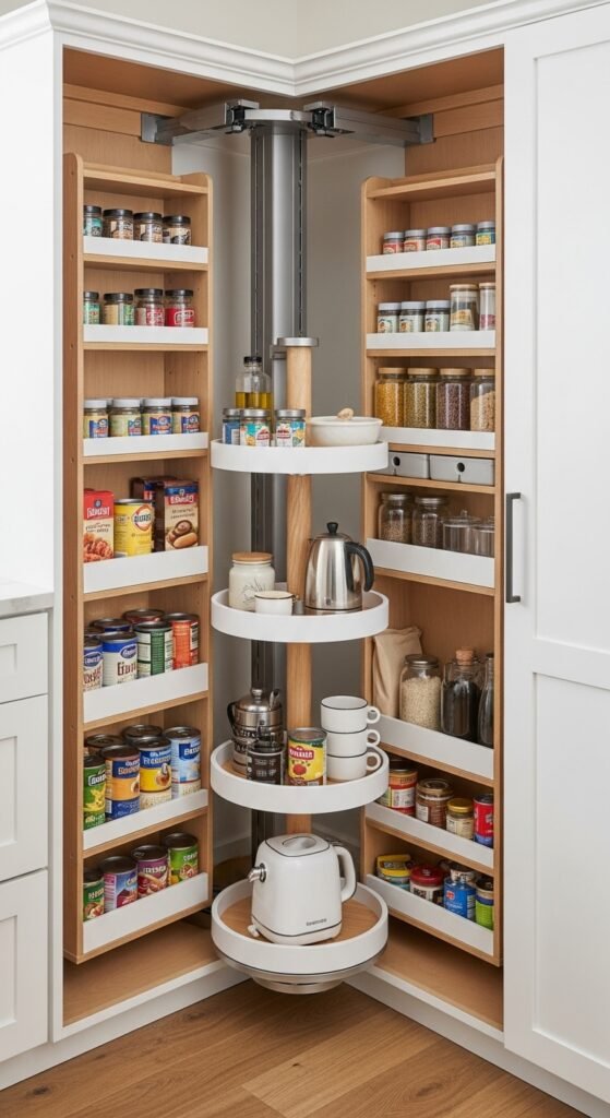 The Revolving Corner Pantry