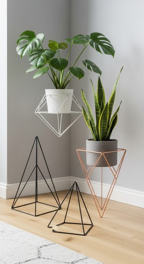 The Geometric Modern Planter Set