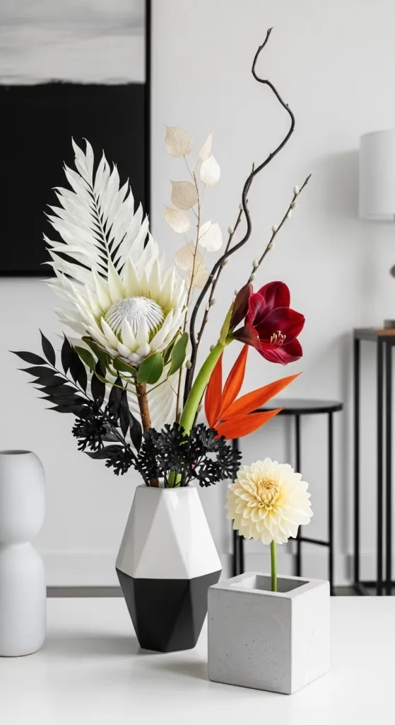 Abstract Autumn Bloom Display