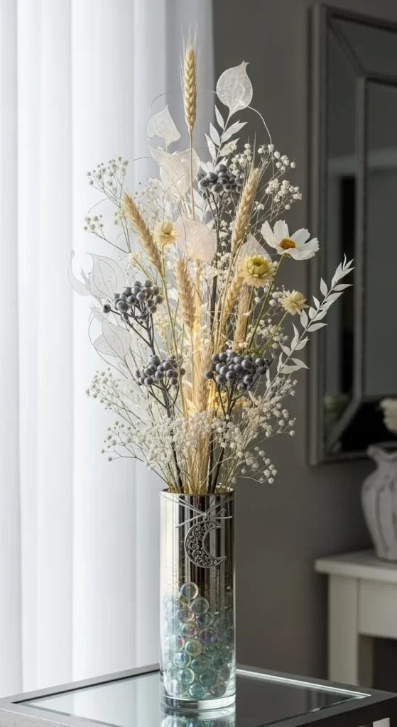 Ethereal Winter White & Berry Display
